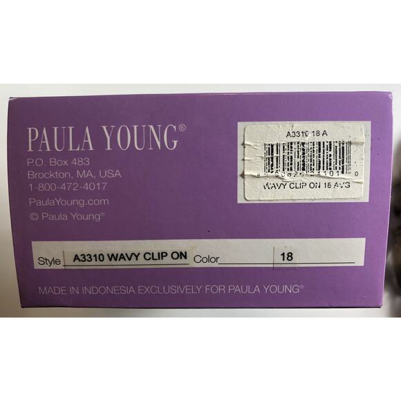 Transform Your Look with the Paula Young A3310 Wavy Clip-On Hair in Color 18 - v - Picture 2 of 4